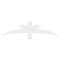 Ekena Millwork Alberta Architectural Grade PVC Gable Bracket, 60"W x 15"H x 4"D x 4"F, 6/12 Pitch GBP060X15X0404ALB00 - alternate 4